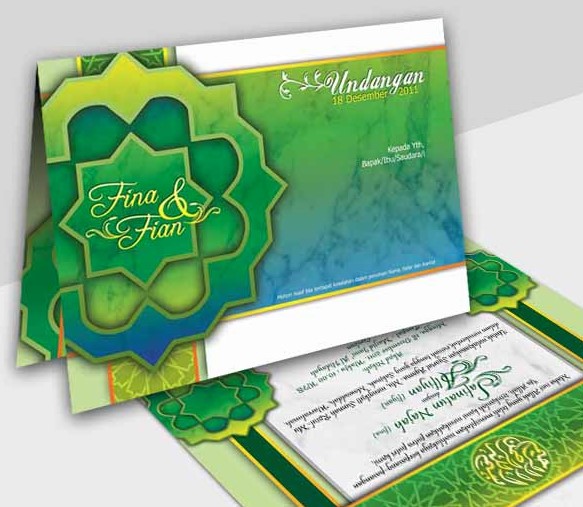 25+ Contoh Desain dan Kata-Kata Dalam Undangan Pernikahan Islami Yang Baik
