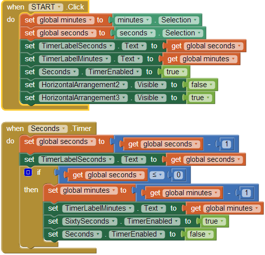 AI2 Inventor Forum News Re Simple Countdown Timer Needed for App