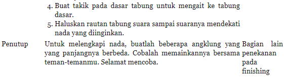 Get Kunci Jawaban Bahasa Indonesia Kelas 7 Halaman 105 Membuat Angklung Photos