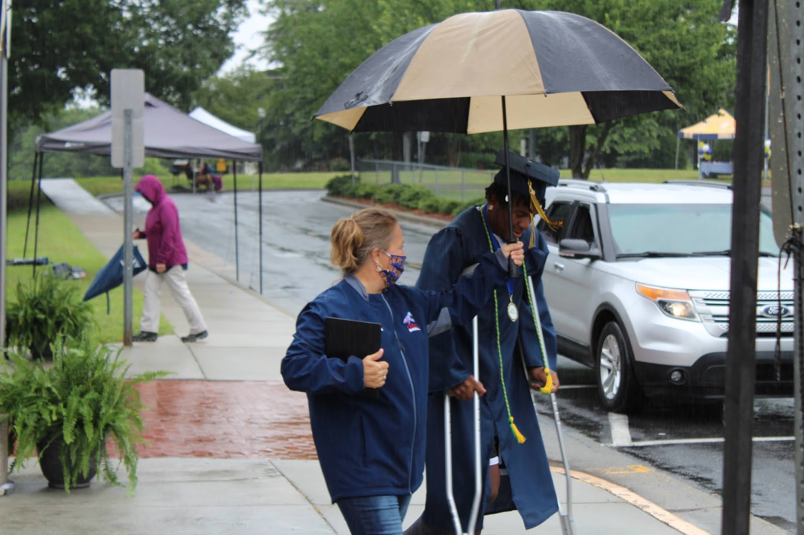 Your Permanent Record DriveThrough Graduation at Mount Tabor High