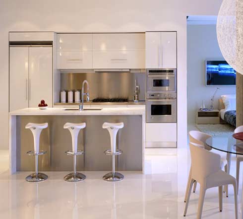 Home Interior Design Ideas White Kitchen Cabinets