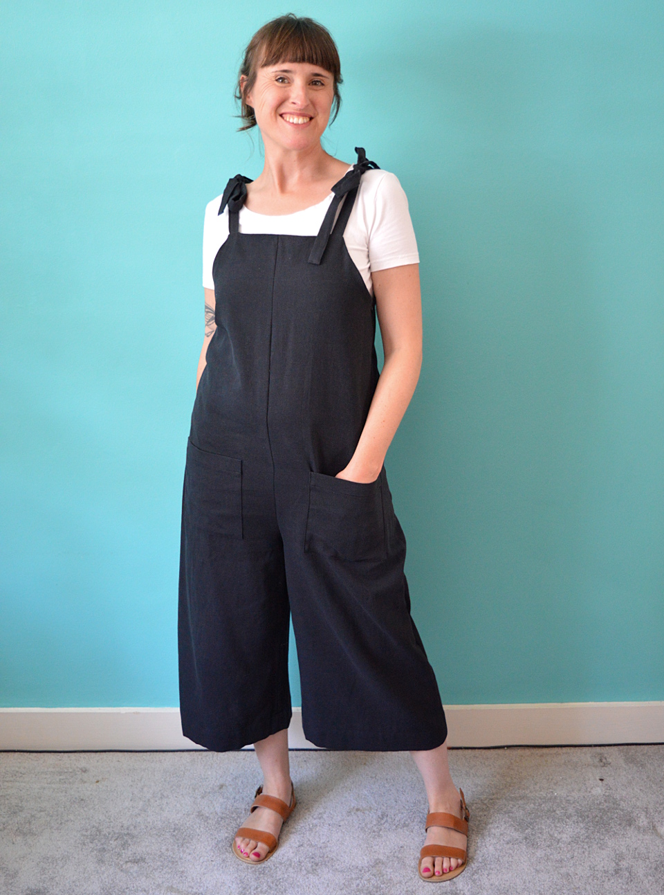 'So, Zo...': Free Pattern Friday: Adult's Playsuit (Hacked)