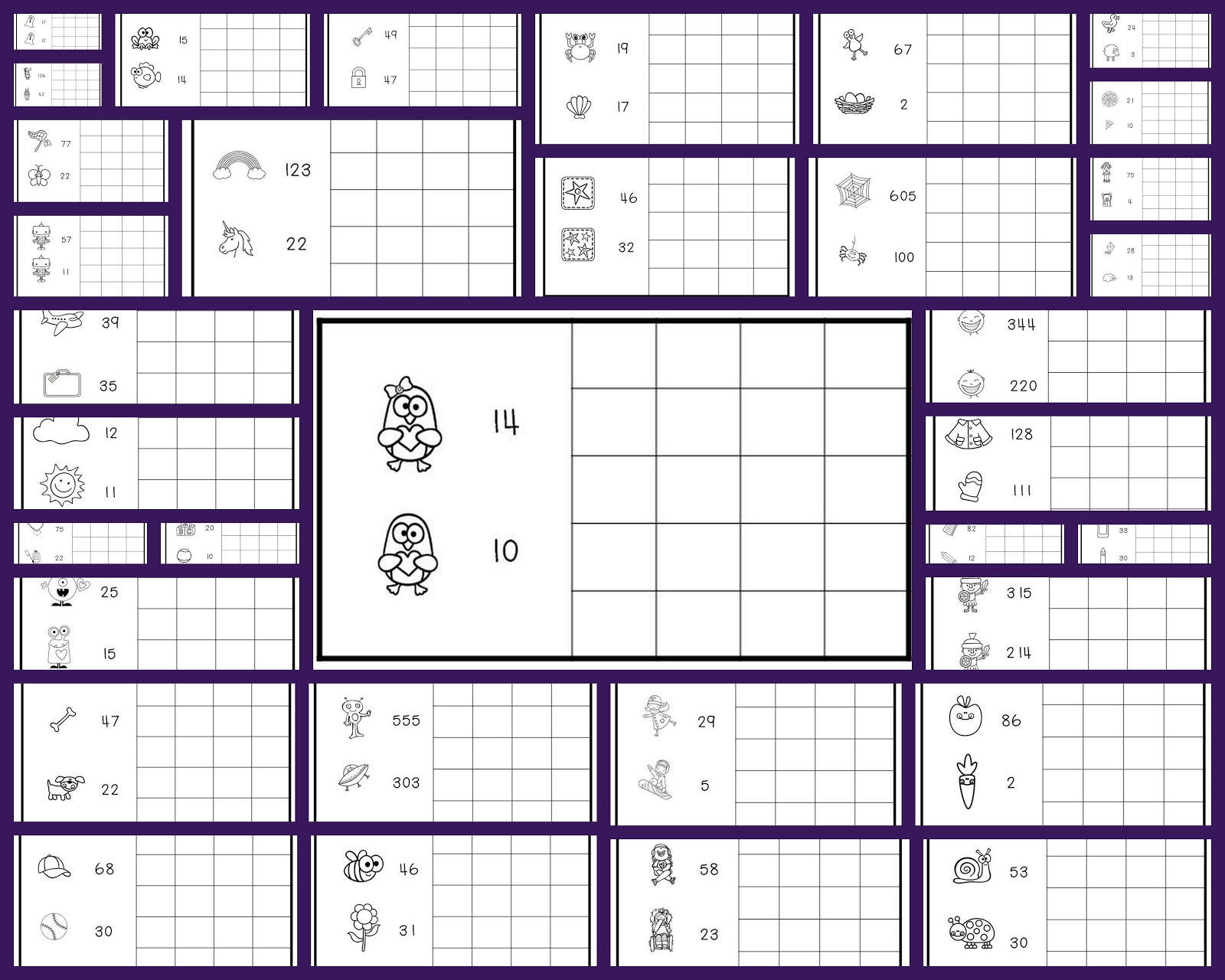 Math Practice Mega-Freebie! - Classroom Freebies