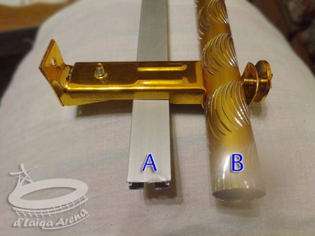 D Laiqa Arena Cara Memasang Bracket Gorden 1 2 3 Batang Gorden