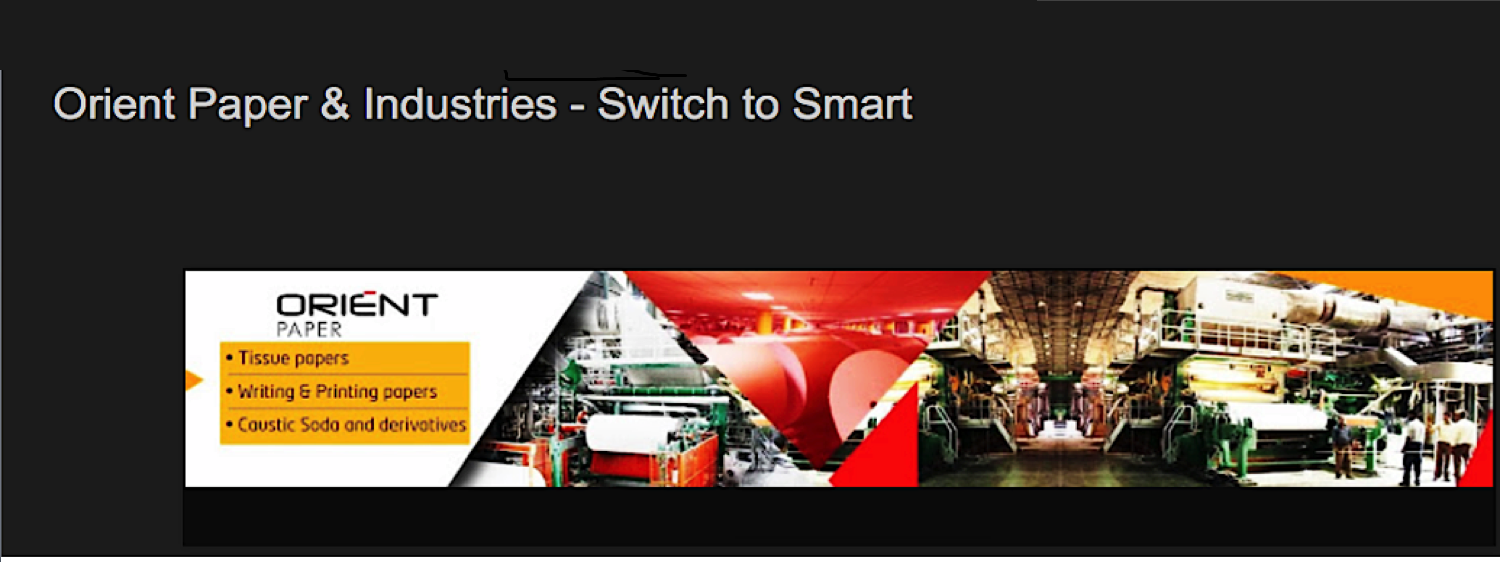 Financial & Stock ideas for Investors Orient Paper and Industries