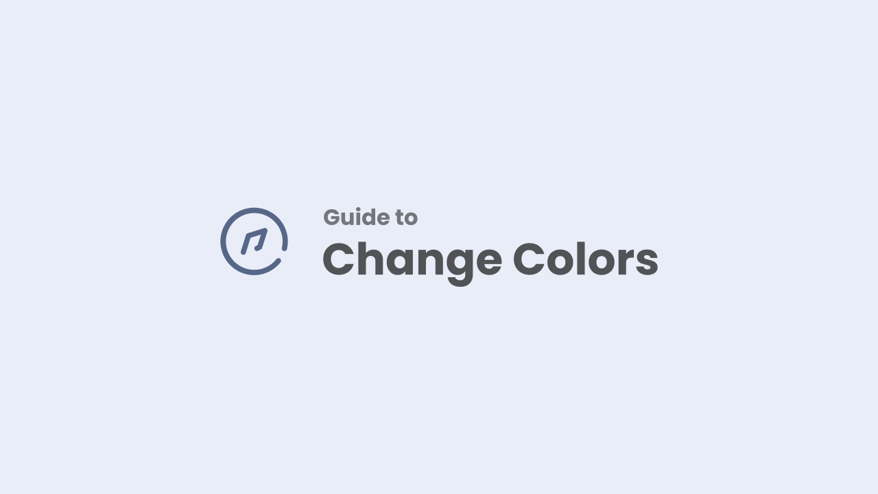 Blogger 색상 및 배경 변경