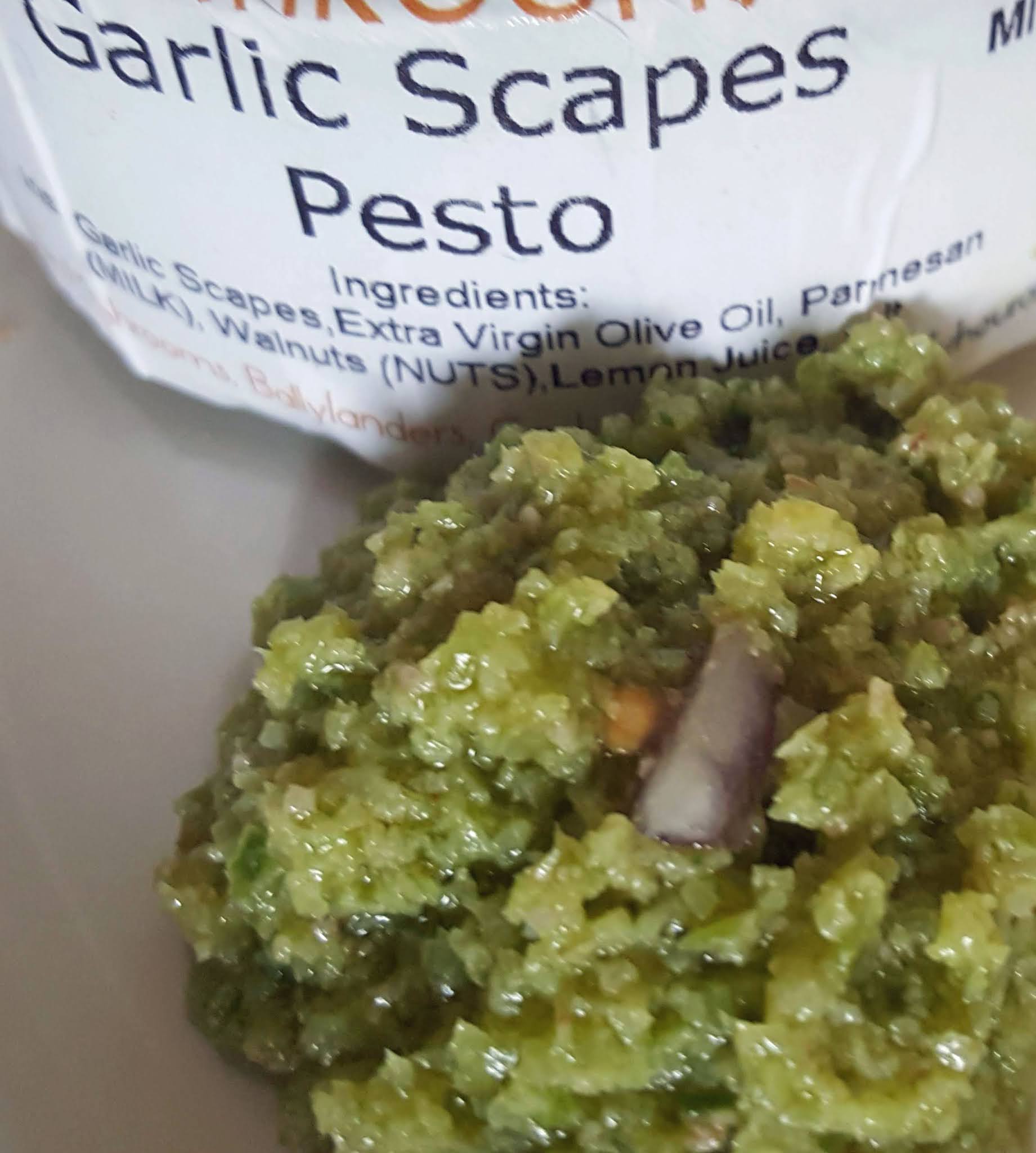 Taste of the Week. On The Double. Ballyhoura Mountain Mushrooms Garlic Scape Pesto & Wild Irish