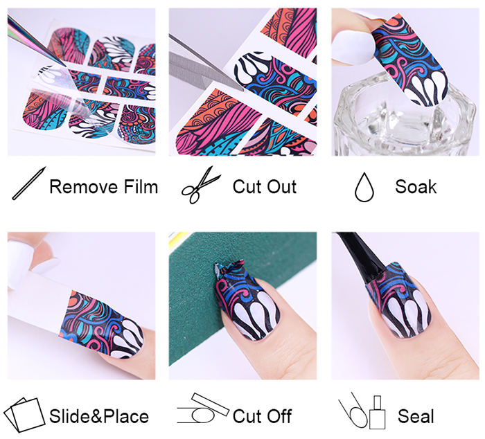 Blondie's Nails Born Pretty Water Transfers Review