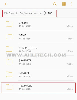 Cara Jitu Memasang Textures Game PPSSPP Android Dengan Mudah Cara Jitu Memasang Textures Game PPSSPP Android Dengan Mudah