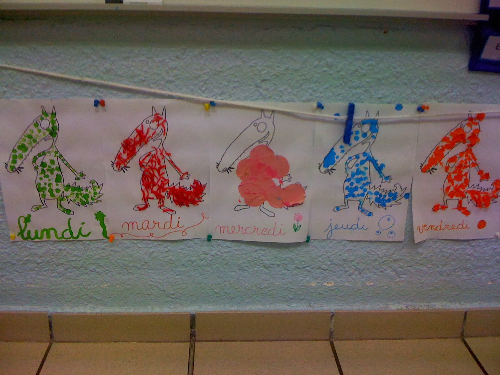 La classe des Grands: Le loup qui voulait changer de couleur