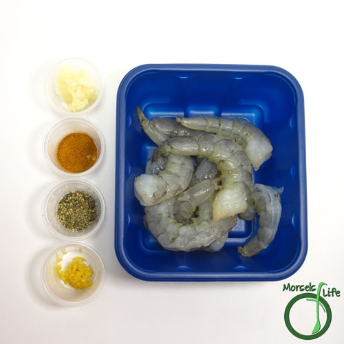 Morsels of Life - Garlic Paprika Shrimp Step 1 - Gather all materials. 