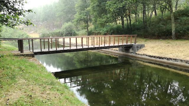 Ponte Pedonal de madeira