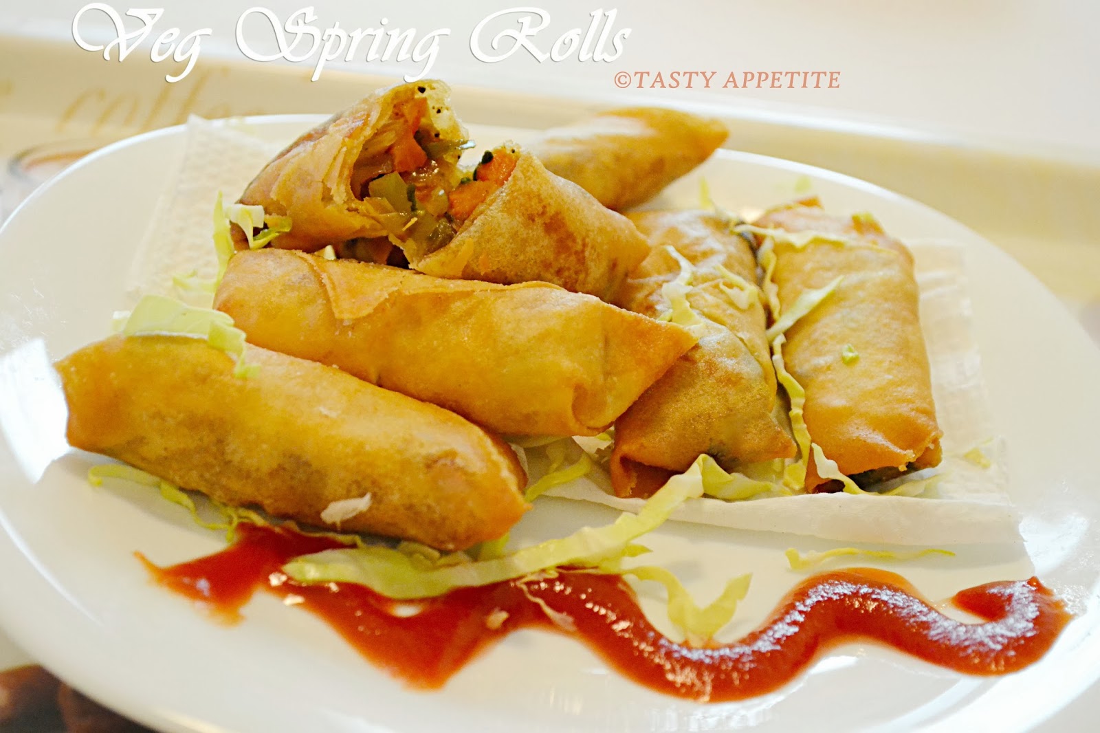 VEGETABLE SPRING ROLLS / HOW TO MAKE CRISPY VEGETABLE SPRING ROLLS