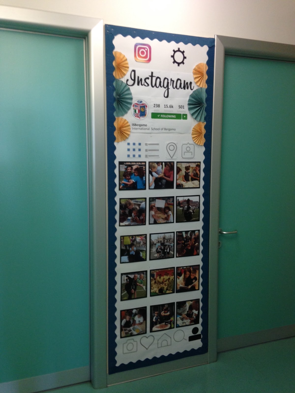 A Crucial Week Instagram display for school photos