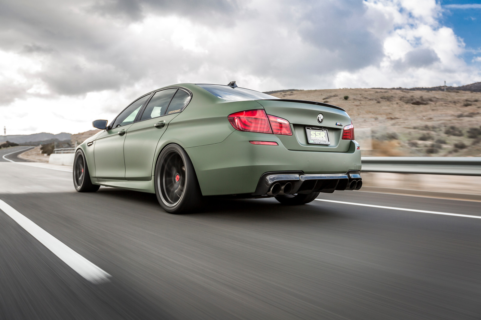 BMW m5 f10 Green
