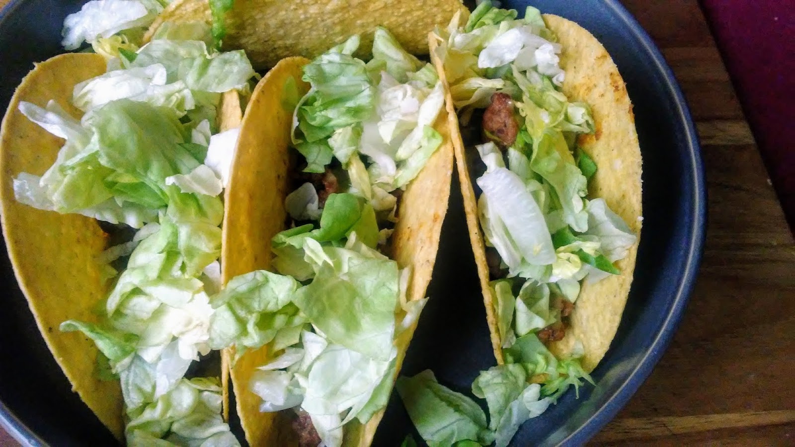 My cat loves Daiya! Dill Pickle Hummus and Impossible Tacos!