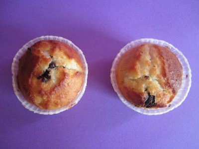 Muffins noix de coco et pépites de chocolat