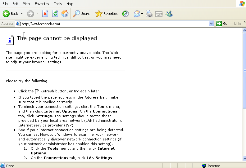 Error. Please contact your service provider for more details. This message couldn't bedisplaye почему не открывается. Page cannot be displayed. Перевод.