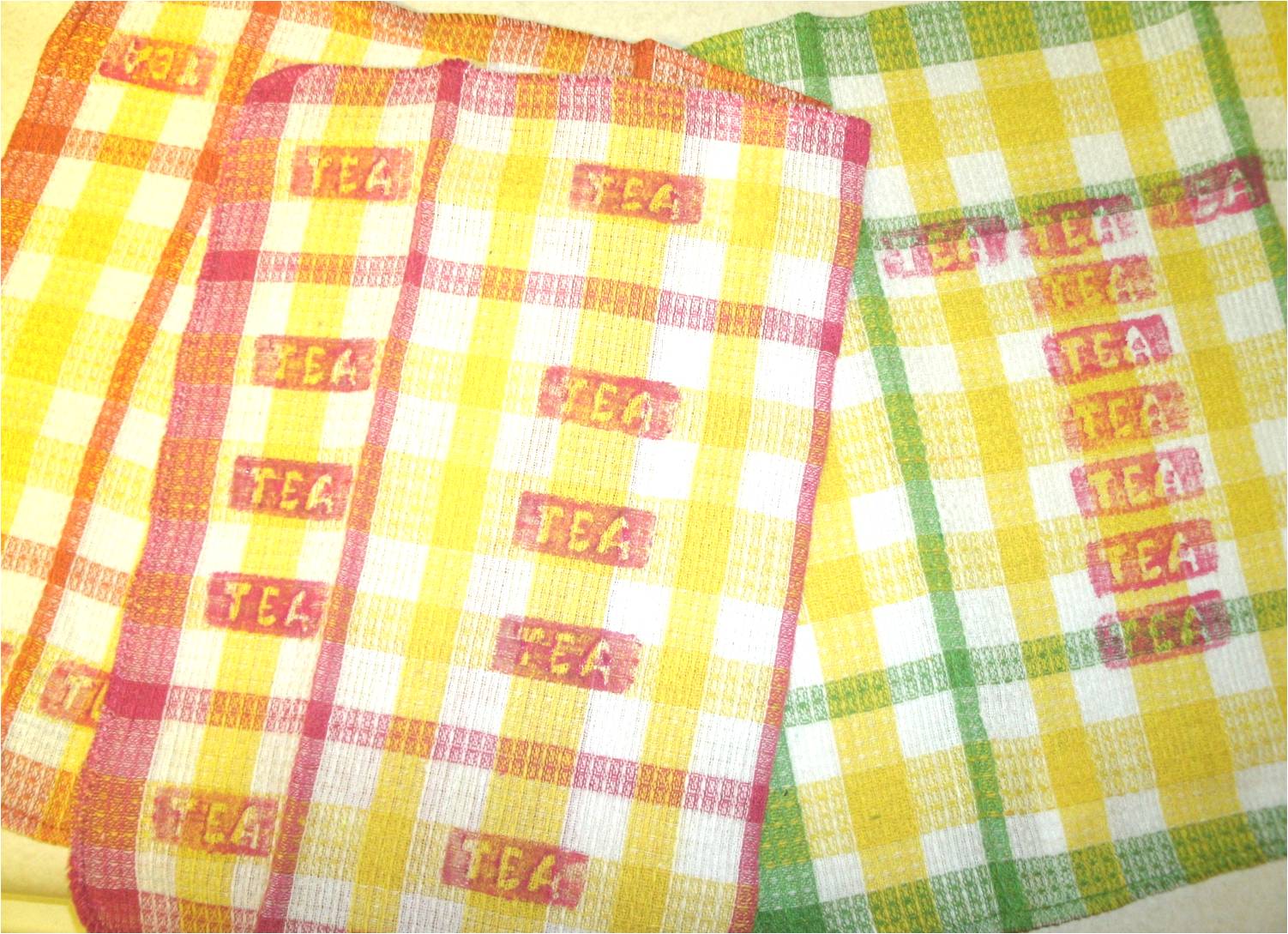 Bess' Bag "Tea" Towels DIY