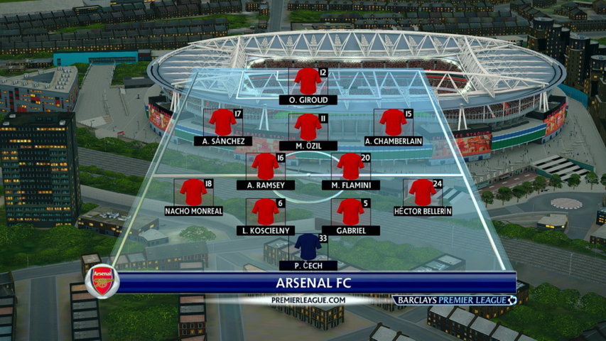 pes 2016 emirates stadium with exterior