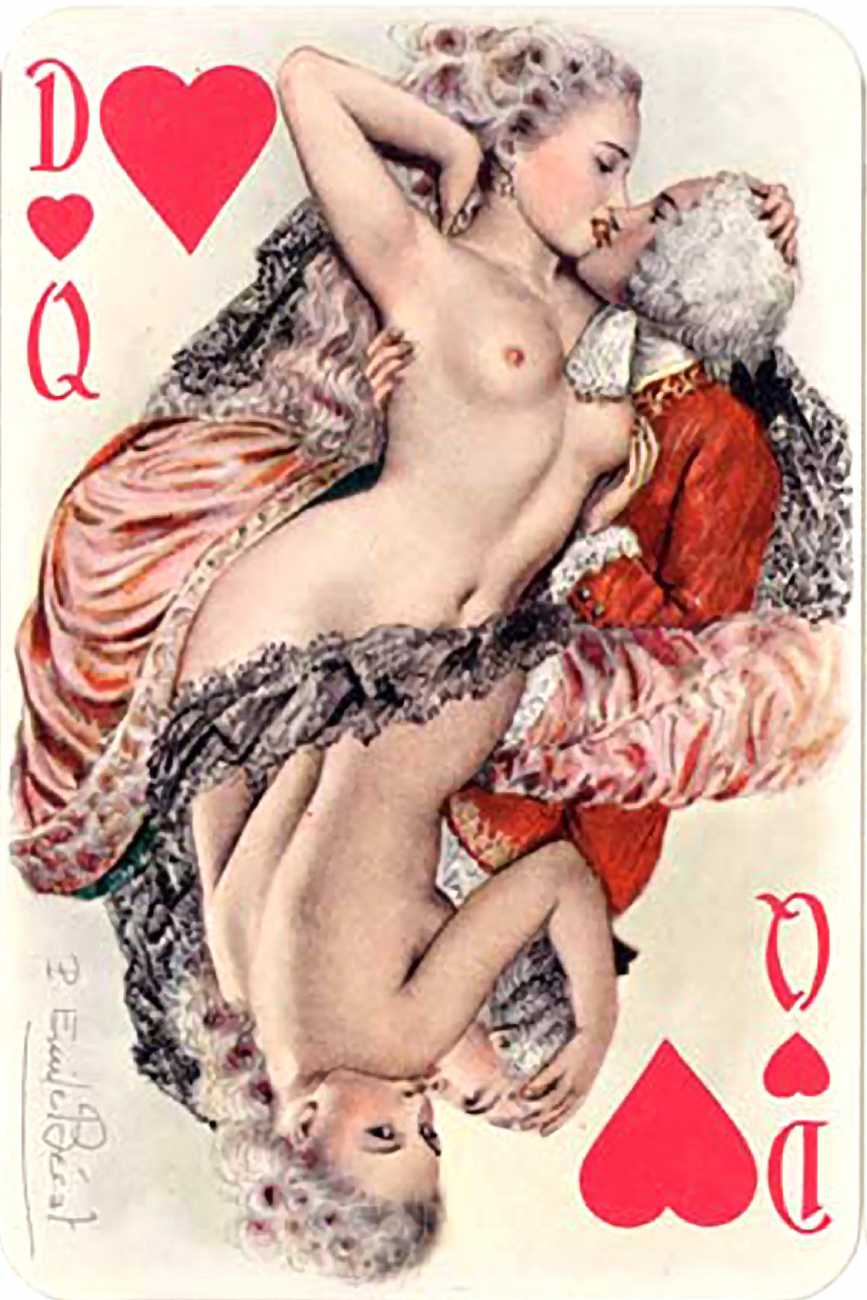 Erotic Art Trading Cards.