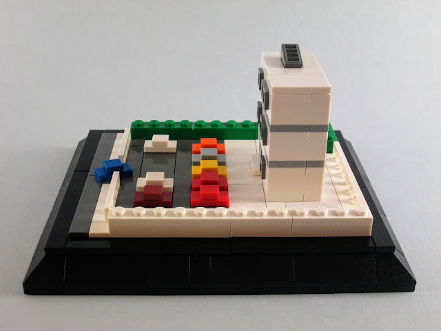 MOC LEGO micro escala Edifício Administrativo