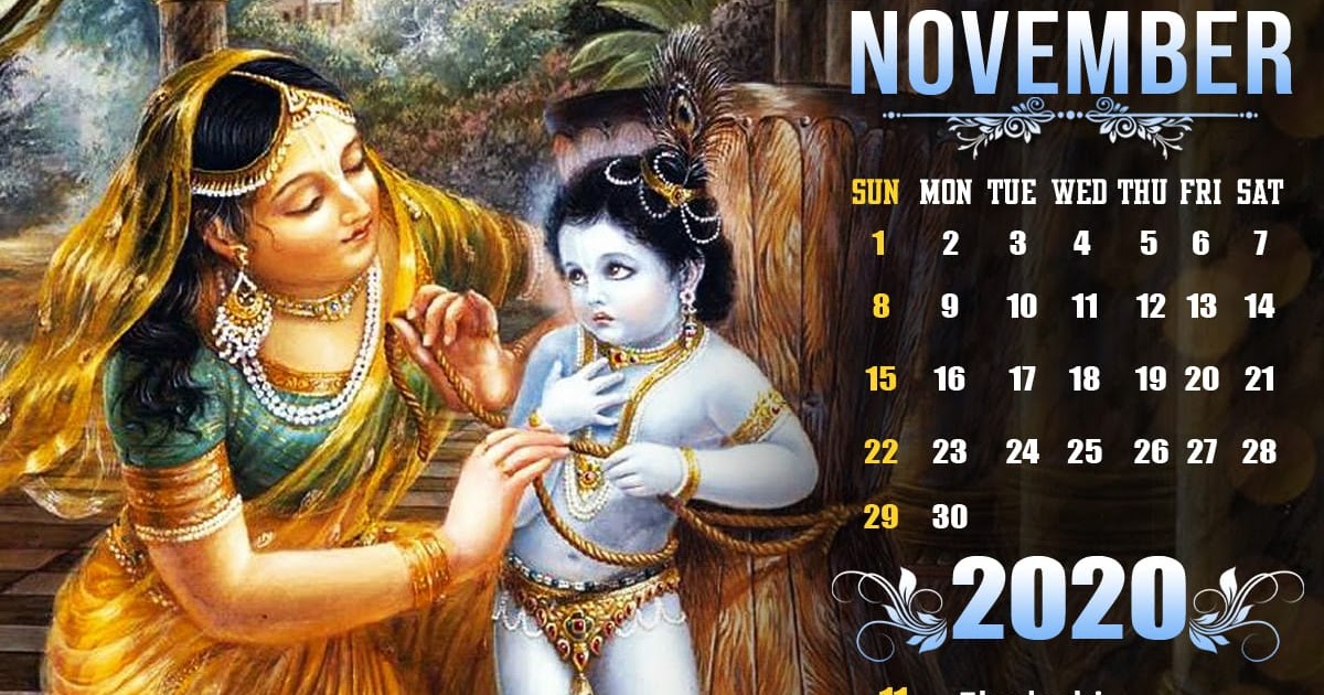 krishna1008 November 2020 Vaishnava Calendar (From Bangalore)