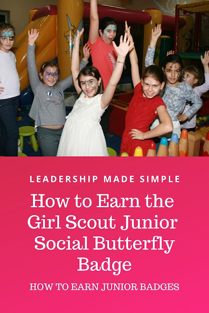 How to Earn the Girl Scout Junior Social Butterfly Badge