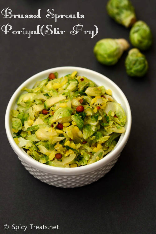 Brussel Sprouts StirFry