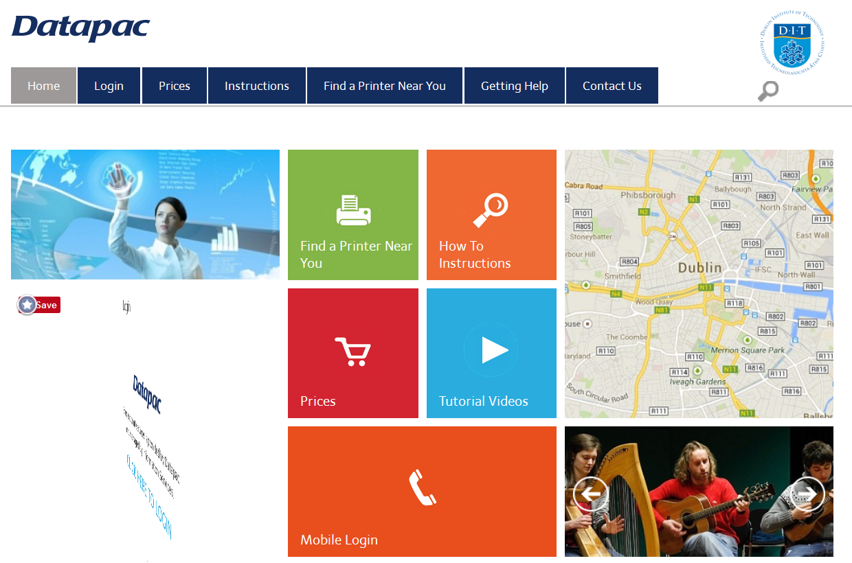 Dit library journals picture