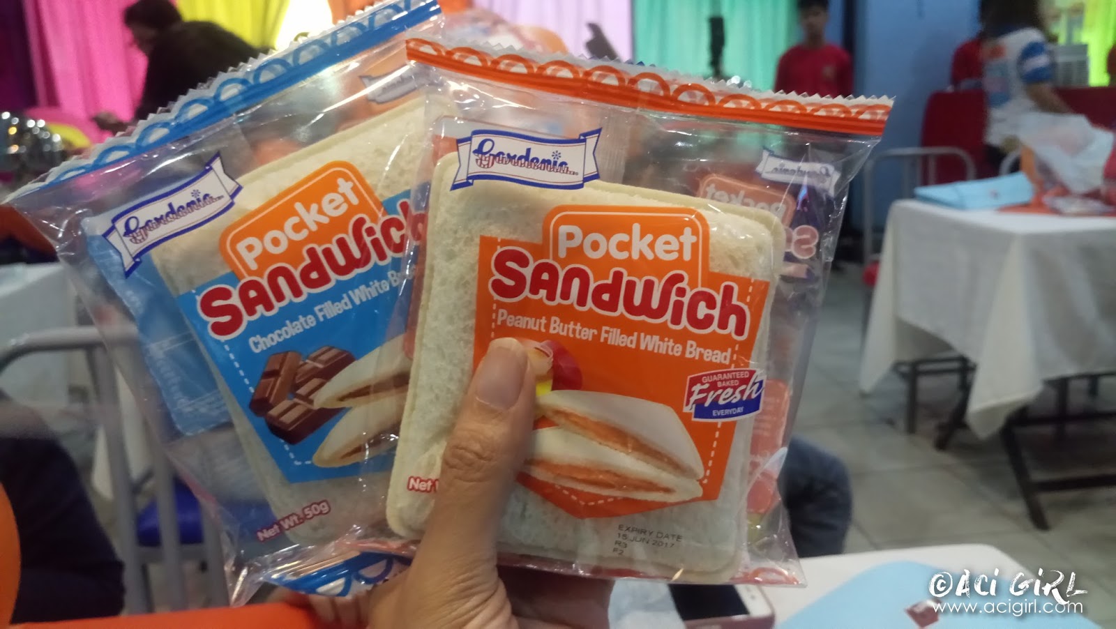 Gardenia Pocket Sandwich Aci Girl
