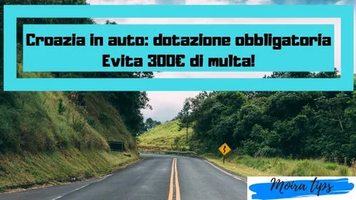 dotazione auto croazia