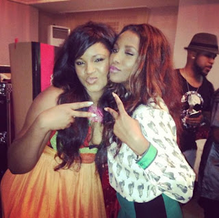 omotola jalade genevieve nnaji fight settled