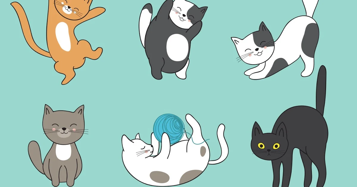 Kumpulan Gambar Wallpaper Kartun Kucing Lucu