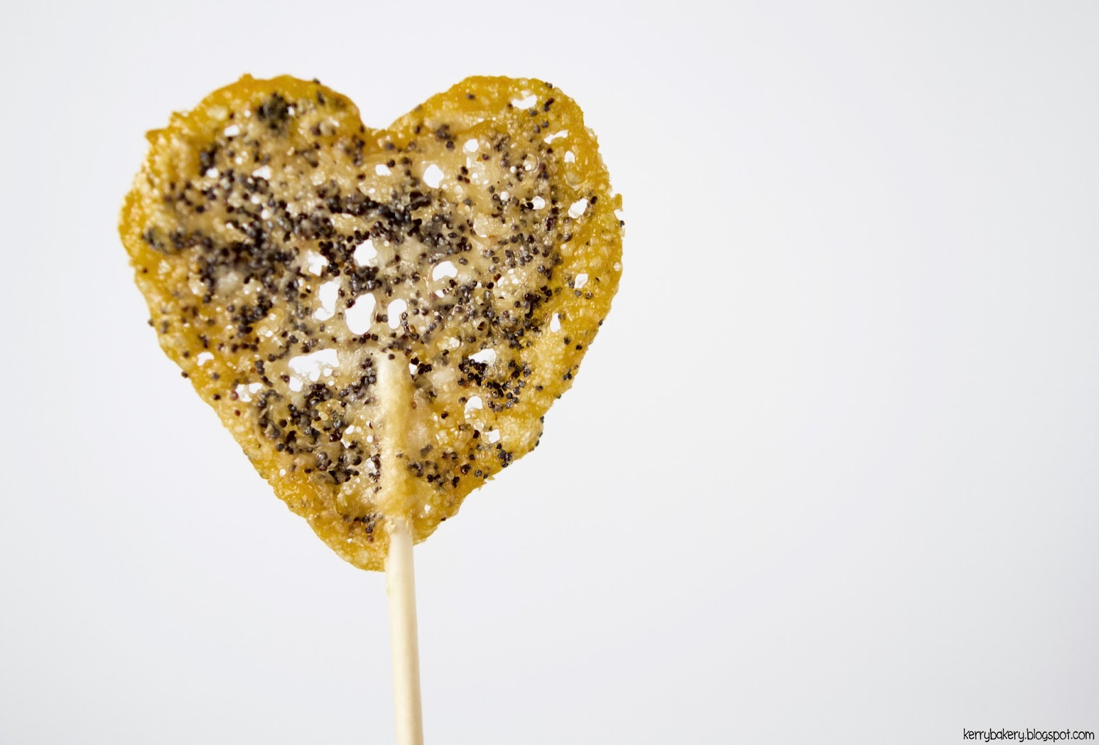 Kerry's Bakery PARMESAN AND POPPY SEED LOLLIPOPS