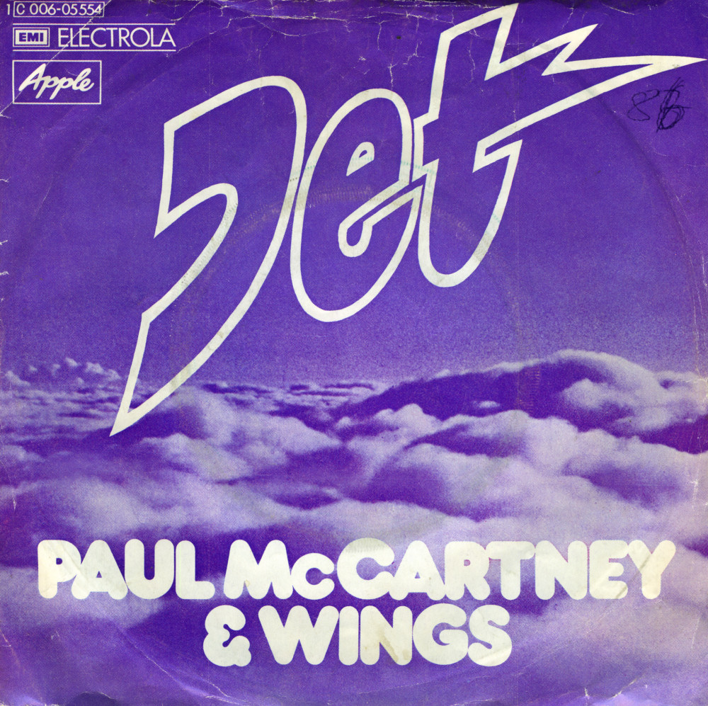 Music on vinyl Jet Paul McCartney & Wings