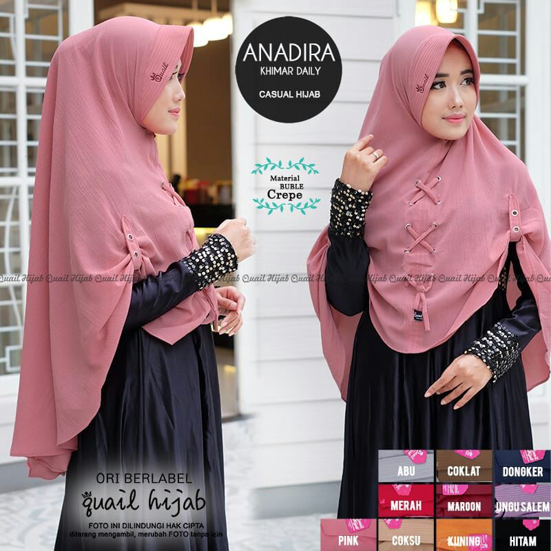 Quail Hijab Jilbab Edisi Juni