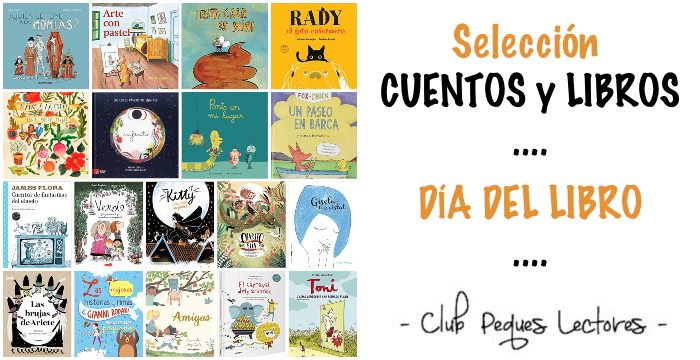 selección cuentos libros infantiles juveniles recomendados Día del Libro