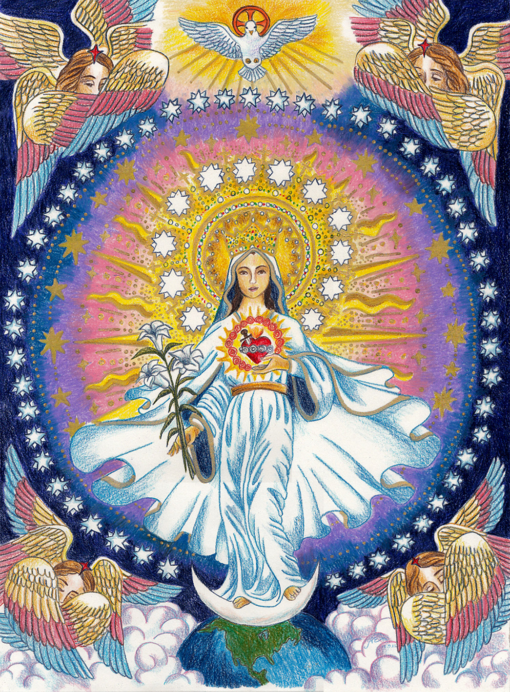 The Catholic Illustrator’s Guild Our Lady of America