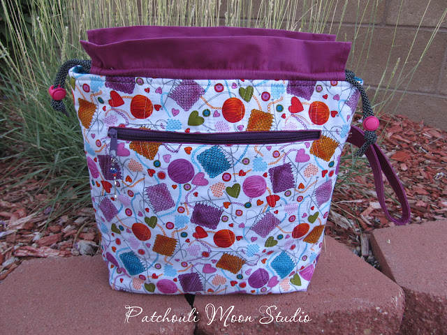 Patchouli Moon Studio~ Drawstring Project Bags in 2 Sizes