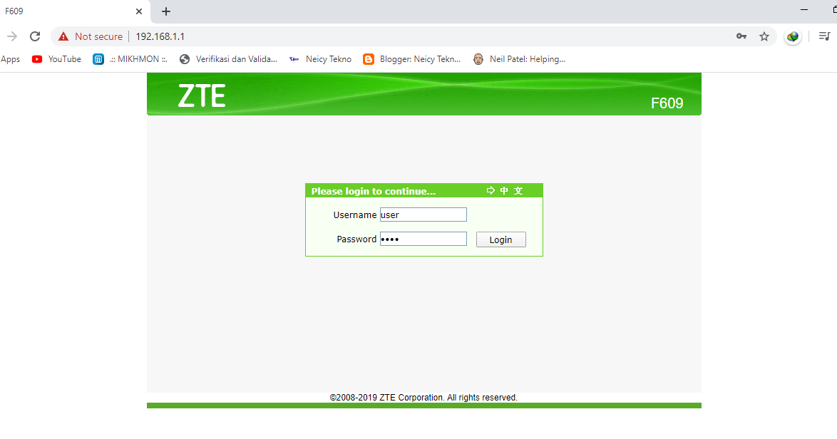 Cara Setting Wifi Indihome Zte F609 Agar Lebih Optimal Neicy Tekno