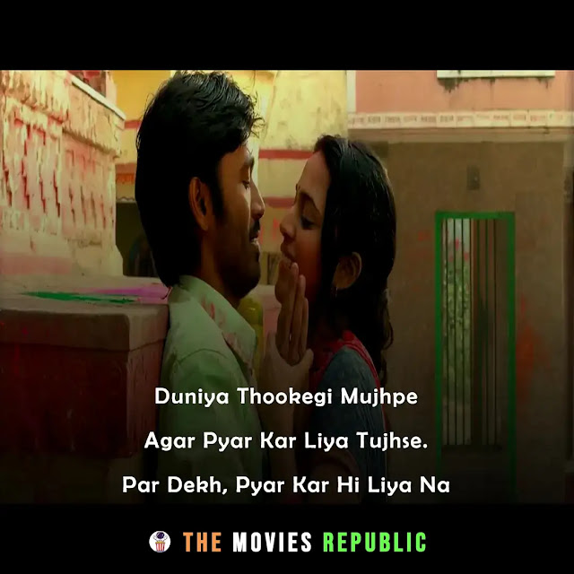 raanjhanaa movie dialogues, raanjhanaa movie quotes, raanjhanaa movie shayari, raanjhanaa movie status, raanjhanaa movie captions