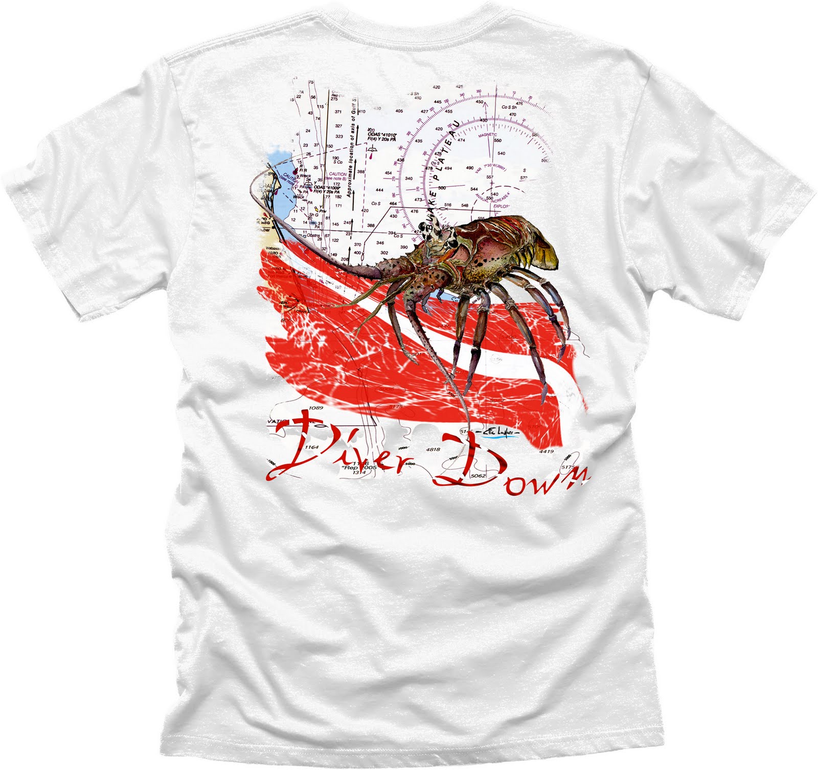 Eric LaMarr: Lobster T-Shirt Design.