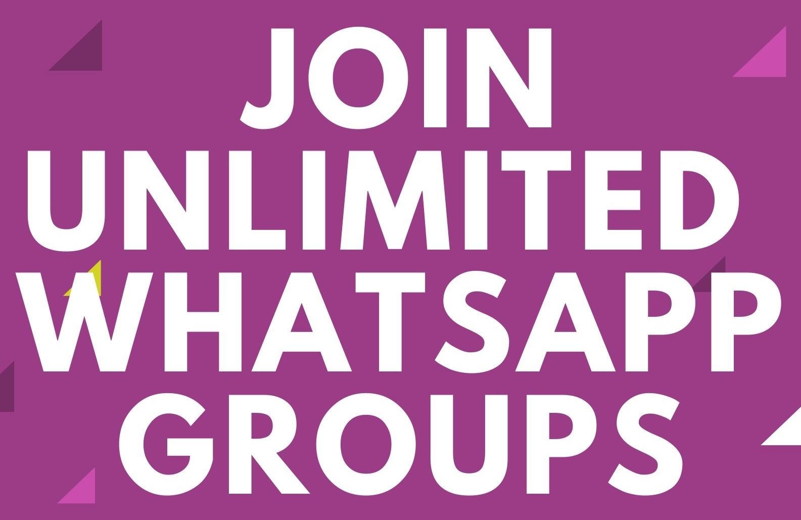 Join Unlimited Whatsapp Groups 