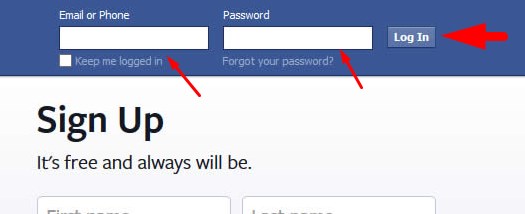 open facebook open facebook