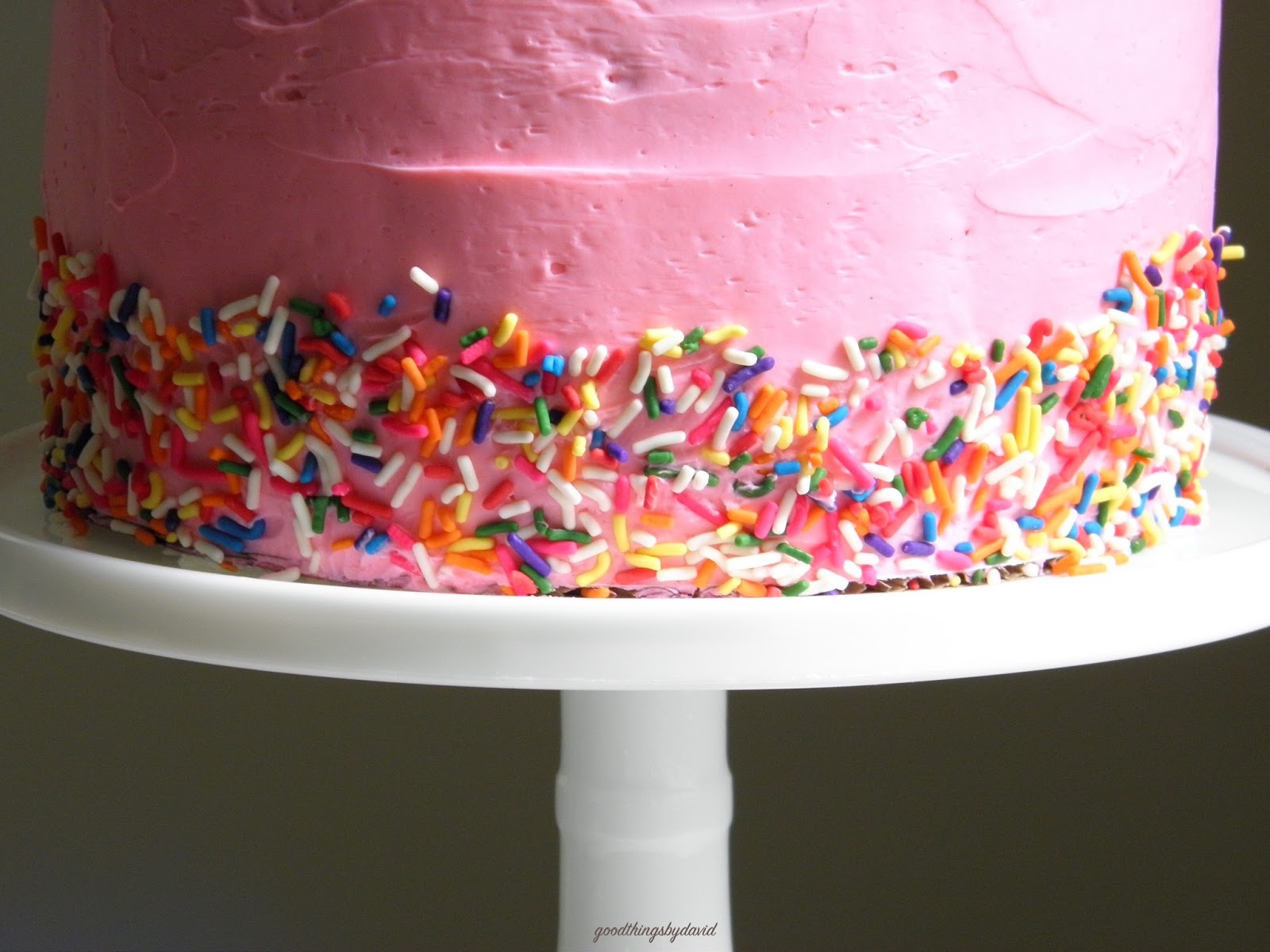 Sprinkles Birthday Cake