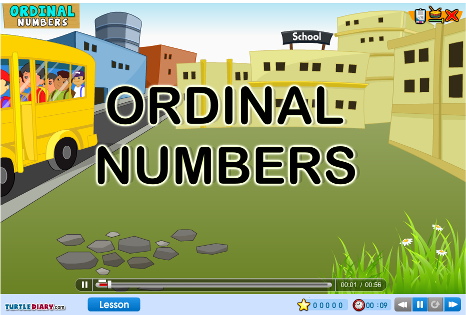 clipart ordinal numbers - photo #34
