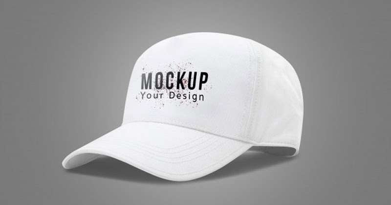 Download White Baseball Cap Mockup Template - PSDLY