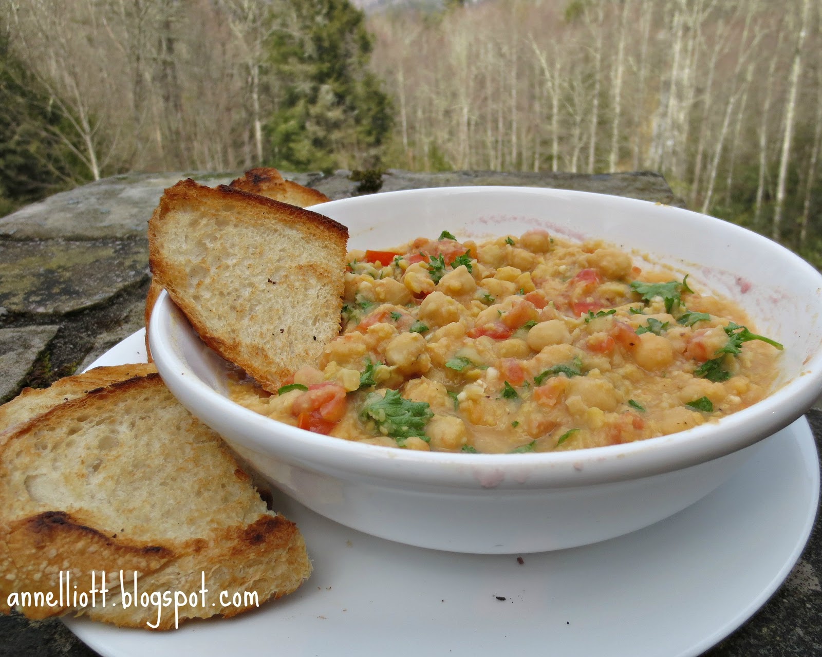 ann elliott barefoot contessa tuscan mashed chickpeas