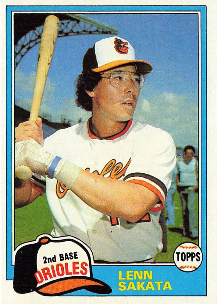 Baseball Cards Come to Life! 1981 Topps Lenn Sakata